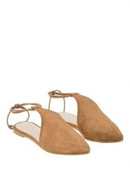 Lizza Shoes Baleriny w kolorze karmelowym rozmiar: 37. Brązowe baleriny damskie Lizza Shoes, bez wzorów, z materiału, bez obcasa. Za 79.03 zł.