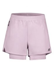 Rukka Szorty funkcyjne 2w1 "Makela" w kolorze jasnoróżowym rozmiar: 36. Różowe spodenki sportowe damskie RUKKA, outdoorowe. Za 104.95 zł.