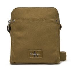 Saszetka Calvin Klein Jeans. Brązowe saszetki męskie Calvin Klein Jeans, z jeansu. Za 179.99 zł.