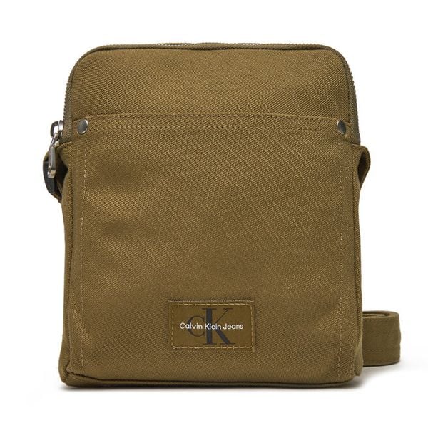 Saszetka Calvin Klein Jeans. Brązowe saszetki męskie Calvin Klein Jeans, z jeansu. Za 149.99 zł.