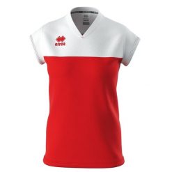 Koszulka damska Errea Bessy. Czerwone t-shirty damskie ERREA, s, bez wzorów, bez kołnierzyka. Za 184.50 zł.