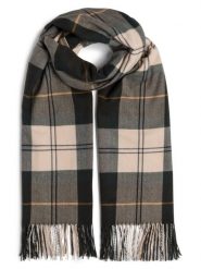 Barbour Szalik Kobiety Sztuczne włókno beżowy, 48. Brązowe szaliki i kominy damskie Barbour, bez wzorów, z włókna. Za 299.95 zł.