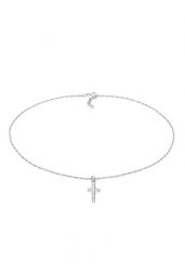 Elli Damski naszyjnik Choker krzyżyk nowoczesny w srebrze próby 925 Naszyjniki 1 ct. Naszyjniki damskie Elli, srebrne. Za 293.99 zł.