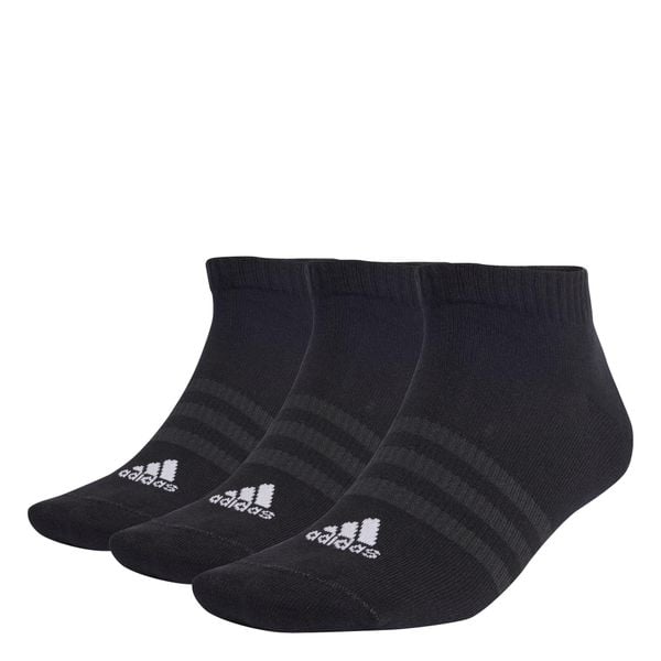 Skarpety adidas Thin and Light Sportswear Low-Cut 3 Pairs. Białe skarpetki damskie Adidas, bez wzorów, z bawełny. Za 45.00 zł.