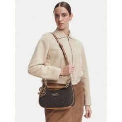 Torebka Liu Jo. Brązowe torebki klasyczne damskie Liu Jo, bez wzorów, bez dodatków. Za 469.99 zł.