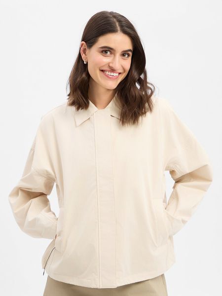 Opus Damska kurtka przejściowa - Hadson Kobiety beżowy jednolity, 40. Brązowe kurtki damskie Opus, bez wzorów, bez kaptura. Za 749.95 zł.