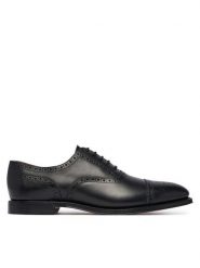 Polo Ralph Lauren Półbuty Maestra 811974154001 Czarny. Czarne buty wizytowe męskie Polo Ralph Lauren, ze skóry, bez zapięcia. Za 3,199.00 zł.