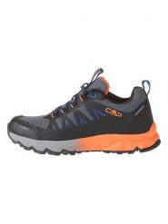 CMP Buty turystyczne "Laky Fast" w kolorze szaro-pomarańczowym rozmiar: 41. Pomarańczowe buty trekkingowe męskie CMP, z materiału, bez zapięcia, outdoorowe. Za 257.59 zł.