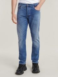 G-Star Dżinsy - Slim fit - w kolorze niebieskim rozmiar: W32/L34. Niebieskie jeansy męskie G-Star. Za 373.45 zł.