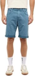 Męskie Szorty Mustang Style Chicago Shorts Z Bluestone 1017457 5180. Szorty męskie Mustang, z materiału, bez kołnierzyka. Za 139.99 zł.