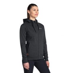 Bluza damska Kilpi Bery. Czarne bluzy bez kaptura damskie Kilpi, xs. Za 189.67 zł.