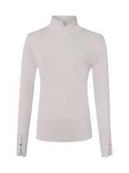Marc Cain Koszulka z długim rękawem Kobiety Bawełna szary, 44. Szare t-shirty damskie Marc Cain, bez wzorów, z bawełny, bez kołnierzyka. Za 799.95 zł.