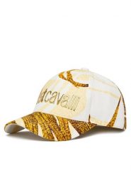 Just Cavalli Czapka z daszkiem 80RAZK20 ZG407 Beżowy. Brązowe czapki z daszkiem damskie Just Cavalli, bez wzorów, z bawełny. Za 249.99 zł.