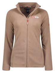 Canadian Peak Kurtka polarowa "Tugeak" w kolorze szarobrązowym rozmiar: XXL. Brązowe bluzy bez kaptura damskie Canadian Peak, xxl, bez wzorów, z materiału, bez kaptura. Za 83.42 zł.