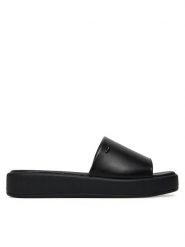 Lasocki Klapki ASTI ARC-3032-13 Czarny. Czarne klapki damskie Lasocki, bez wzorów, ze skóry, bez obcasa. Za 159.99 zł.