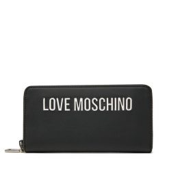 Portfel LOVE MOSCHINO. Czarne portfele damskie Love Moschino, bez wzorów. Za 329.99 zł.
