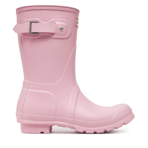 Kalosze Hunter. Czerwone kalosze damskie Hunter, bez wzorów. Za 279.99 zł.