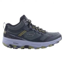 Buty do chodzenia męskie Skechers GO Run Trail Altitud. Szare buty sportowe na co dzień męskie Skechers, z materiału, bez zapięcia, trekkingowe. Za 365.00 zł.