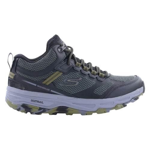 Buty do chodzenia męskie Skechers GO Run Trail Altitud. Szare buty sportowe na co dzień męskie Skechers, z materiału, bez zapięcia, trekkingowe. Za 378.00 zł.