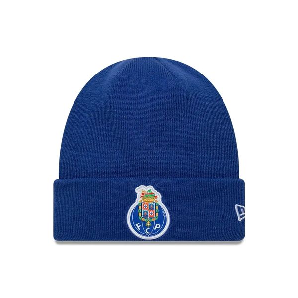 Czapka FC Porto Core Cuff. Niebieskie czapki męskie New Era, na zimę, bez wzorów, z materiału, eleganckie. Za 174.00 zł.