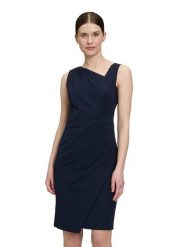 Vera Mont Sukienka w kolorze granatowym rozmiar: 48. Niebieskie sukienki damskie Vera Mont, bez wzorów, bez kołnierzyka, bez ramiączek, mini. Za 239.99 zł.