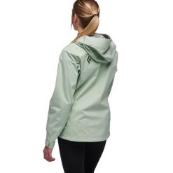 Kurtka Przeciwdeszczowa Damska Black Diamond Stormline Stretch Anorak. Zielone kurtki damskie Black Diamond, s, bez kaptura. Za 455.99 zł.
