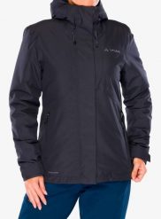 Kurtka ocieplana damska Vaude Rosemoor Padded Jacket II. Czarne kurtki damskie Vaude, m, bez wzorów, z materiału, bez kaptura. Za 621.49 zł.