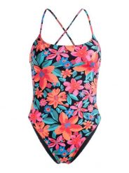 Jednoczęściowy strój kąpielowy PRINTED BEACH CLASSICS Czarny Kobiety. Czarne stroje jednoczęściowe damskie Roxy, s, bez wzorów. Za 297.75 zł.