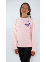 Plein Sport Bluza w kolorze jasnoróżowym rozmiar: M. Różowe bluzy bez kaptura damskie Plein Sport, m. Za 180.06 zł.