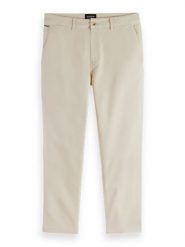 Scotch & Soda Spodnie chino w kolorze beżowym rozmiar: W33/L32. Brązowe spodnie materiałowe męskie Scotch & Soda, bez wzorów. Za 118.56 zł.