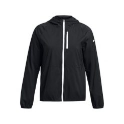 Damska kurtka wodoodporna Under Armour Phantom Launch. Białe kurtki damskie Under Armour, s, bez wzorów, z materiału, z kapturem. Za 385.45 zł.