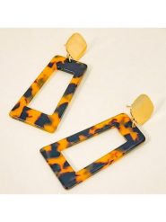 LA CHIQUITA Pozłacane kolczyki-wkrętki "Leona Steel" rozmiar: onesize. Brązowe kolczyki damskie LA CHIQUITA, pozłacane. Za 126.45 zł.