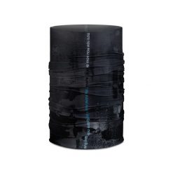 Komin na szyję - Bandana BUFF Original Ecostretch Ativ. Szare szaliki i kominy damskie Buff, na zimę, bez wzorów. Za 83.99 zł.