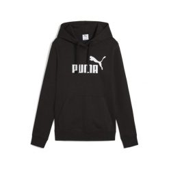 Damska bluza z kapturem z logo No.1 ESS PUMA. Czarne bluzy z kapturem damskie Puma, uniwersalny. Za 219.00 zł.
