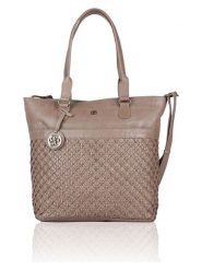 Bellicci Skórzana torebka "Paola" w kolorze szarobrązowym - 31 x 34 x 13 cm rozmiar: onesize. Brązowe torebki klasyczne damskie Bellicci, bez wzorów, z materiału, bez dodatków. Za 404.99 zł.