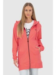 Alife and kickin Bluza w kolorze czerwonym rozmiar: L. Czerwone bluzy z kapturem damskie Alife and Kickin, l. Za 199.95 zł.