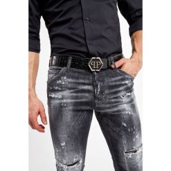 Pasek męski skórzany PHILIPP PLEIN. Paski męskie Philipp Plein, bez wzorów. Za 2,099.00 zł.