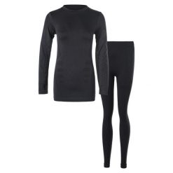 Kostium kąpielowy dla kobiet Whistler Mall. Czarne stroje jednoczęściowe damskie WHISTLER, bez wzorów. Za 193.50 zł.