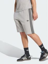 Adidas Szorty sportowe 3-Stripes Shorts KE4108 Szary Regular Fit. Szare szorty męskie Adidas, m. Za 179.99 zł.