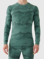 4F Podkoszulek funkcyjny w kolorze zielonym rozmiar: L/XL. Zielone bielizna termoaktywna męska 4f, l, bez wzorów, z materiału. Za 126.45 zł.