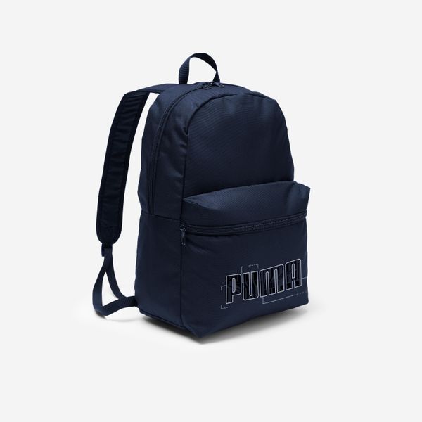 Plecak Puma 20 l. Niebieskie plecaki damskie Puma, bez wzorów, z materiału. Za 69.99 zł.