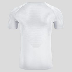 Koszulka męska Odlo BL TOP PERFORMANCE X-LIGHT. Białe t-shirty sportowe męskie Odlo, m, bez ramiączek, do biegania. Za 249.99 zł.