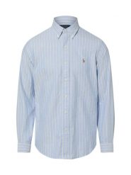 Polo Ralph Lauren Koszula Mężczyźni Regular Fit Bawełna niebieski|biały, S. Białe koszule męskie Polo Ralph Lauren, m, bez wzorów, z bawełny, bez kołnierzyka, bez ramiączek. Za 429.95 zł.