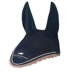 Czapka na muchy dla konia Schockemöehle Dynamite Fly Veil Logo. Niebieskie czapki męskie SCHOCKEMÖHLE, bez wzorów, sportowe. Za 199.00 zł.