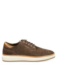 Gant Półbuty 31633032 Brązowy. Brązowe półbuty męskie Gant, ze skóry, bez zapięcia. Za 469.99 zł.
