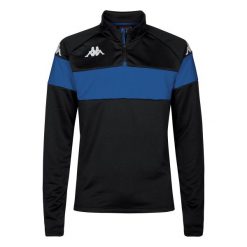 Bluza Kappa Dovare. Czarne bluzy bez kaptura męskie Kappa, l. Za 165.00 zł.