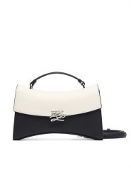 KARL LAGERFELD Torebka B3W30317 Czarny. Czarne listonoszki damskie Karl Lagerfeld, bez wzorów, ze skóry, bez dodatków. Za 1,299.00 zł.