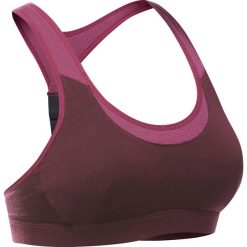 Stanik Forclaz MT500 merino. Czarne biustonosze FORCLAZ, bez wzorów, z poliamidu. Za 129.99 zł.
