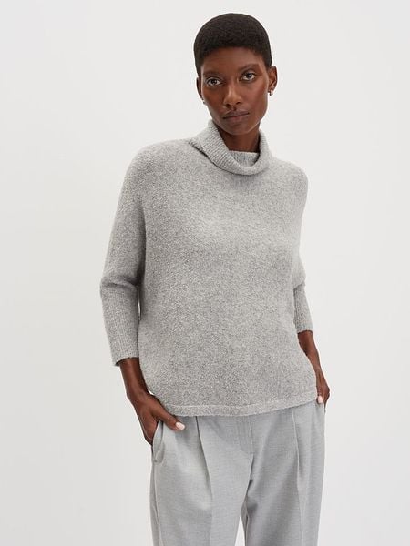 Someday Golf "Tiola" w kolorze szarym rozmiar: S. Szare golfy damskie Someday, s, bez wzorów, z wełny, bez ramiączek. Za 199.49 zł.