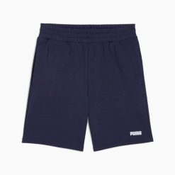 Spodenki męskie Puma ESS LOGO TR 8" granatowe r M. Niebieskie szorty męskie Puma, l, z dresówki, trekkingowe. Za 92.08 zł.